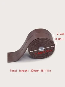 1 Pieza Cinta Para Sellar Las Costuras De Fregadero De Cocina Y Baño, Cinta Resistente A La Humedad Y A Los Mohos De Color Marrón - Marrón - Ver 3