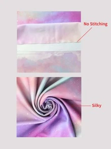 Sun Protective Anti UV 1pc Galaxy Print Sports Neck Gaiter - Multicolor - View 4