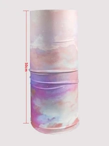 Sun Protective Anti UV 1pc Galaxy Print Sports Neck Gaiter - Multicolor - View 5
