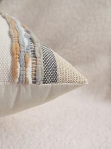 1 Dạ Nỉ Đệm Không Chất Độn, Dạ Nỉ Hiện Đại Thiết Kế Trang Trí Hình Vuông Đệm Cho Giường, Ghế Sofa - Màu be - Xem 2