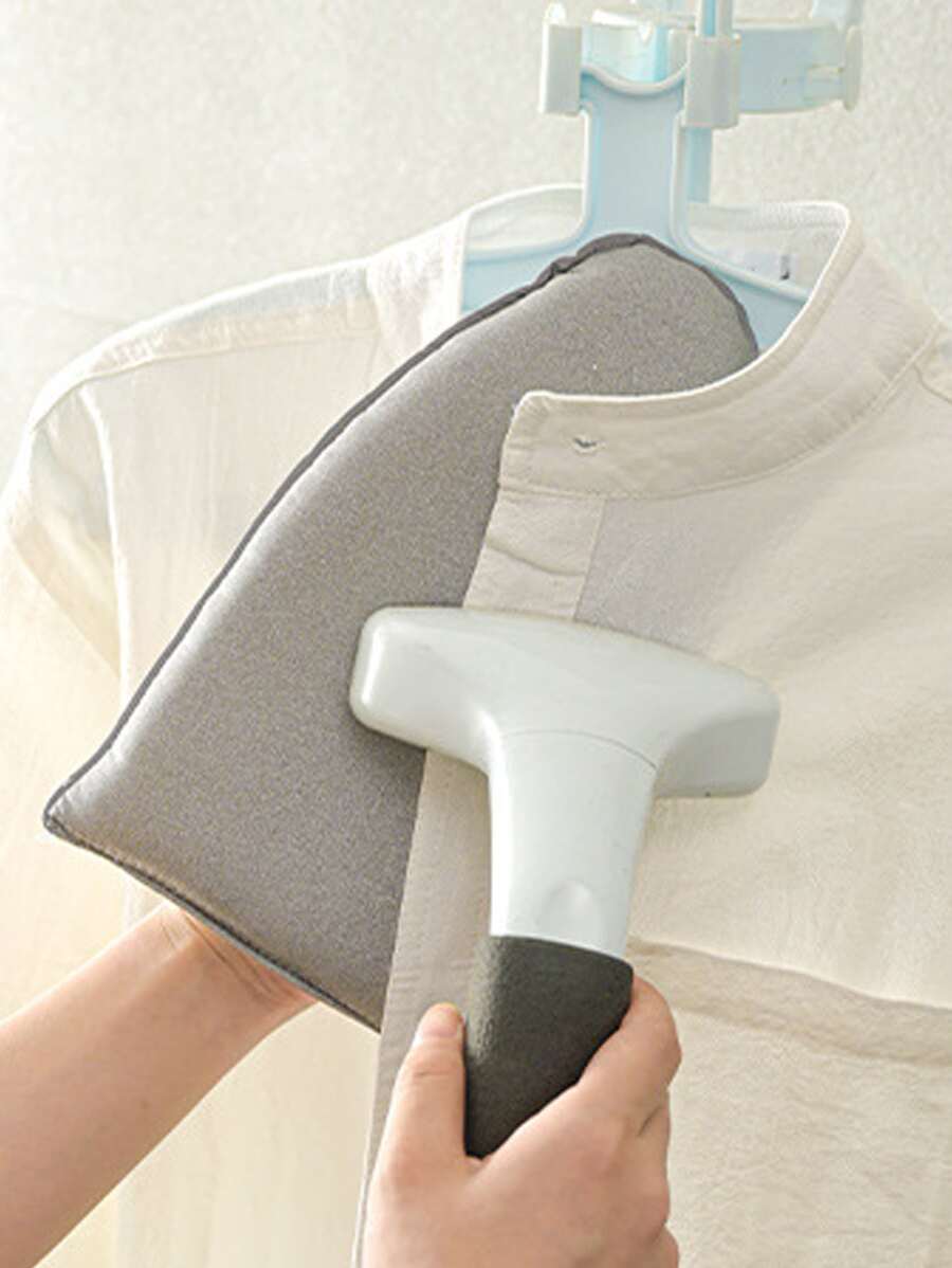 1件迷你手持熨衣板、熨衣垫、熨衣手套，适用于熨烫衣物 - 灰色 - 查看 1