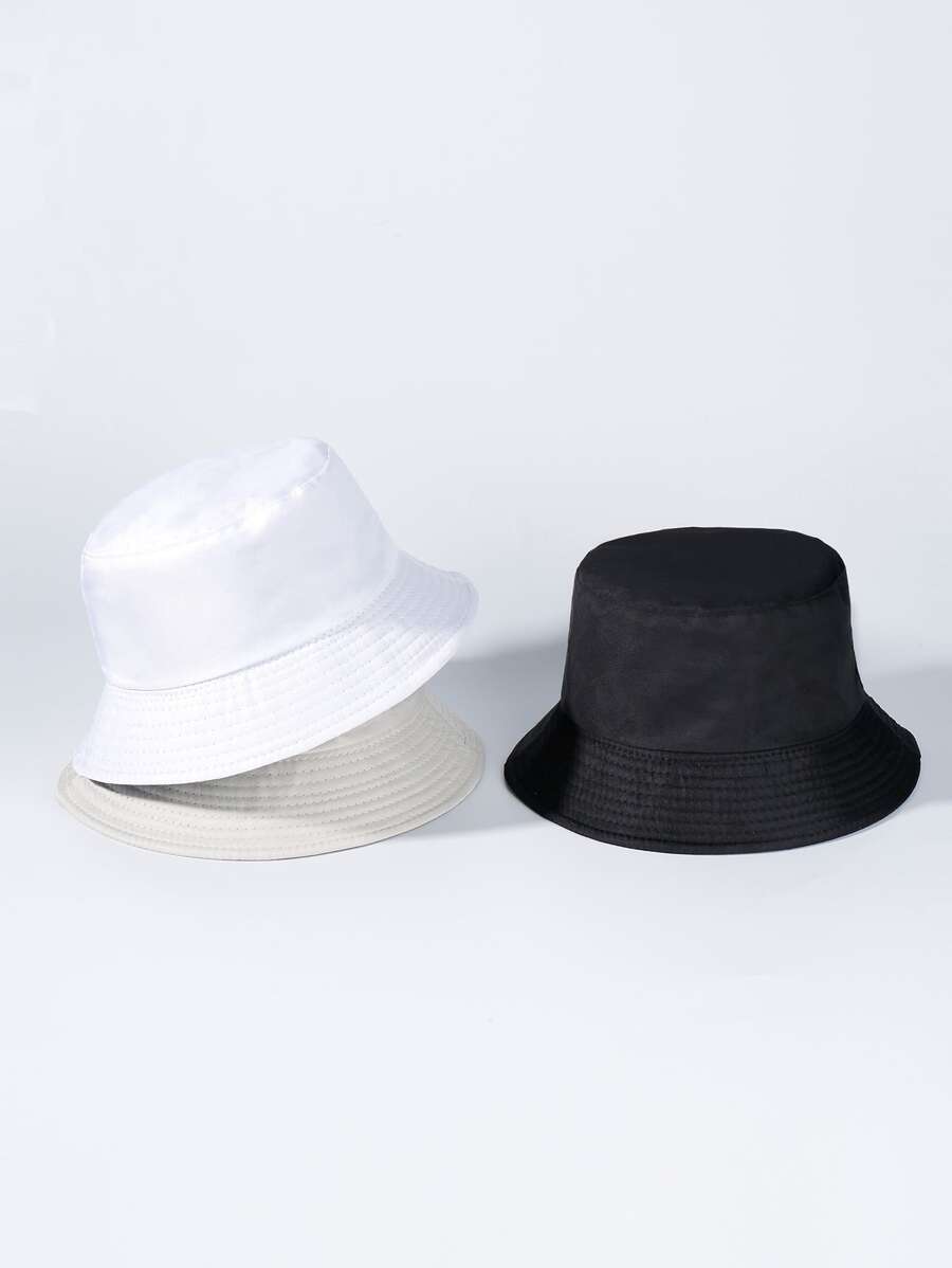 3 Pack Bucket Hat Bulk For Women Men Multicolor Sun Hat Packable