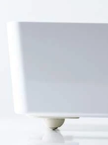 4pcs/set ABS Universal Wheel, Minimalist Swivel Caster Wheel For Home - White - View 4