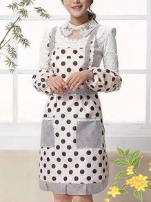 1入組波點圖案圍裙 - 彩色 - 查看 1