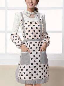 1入組波點圖案圍裙 - 彩色 - 查看 5