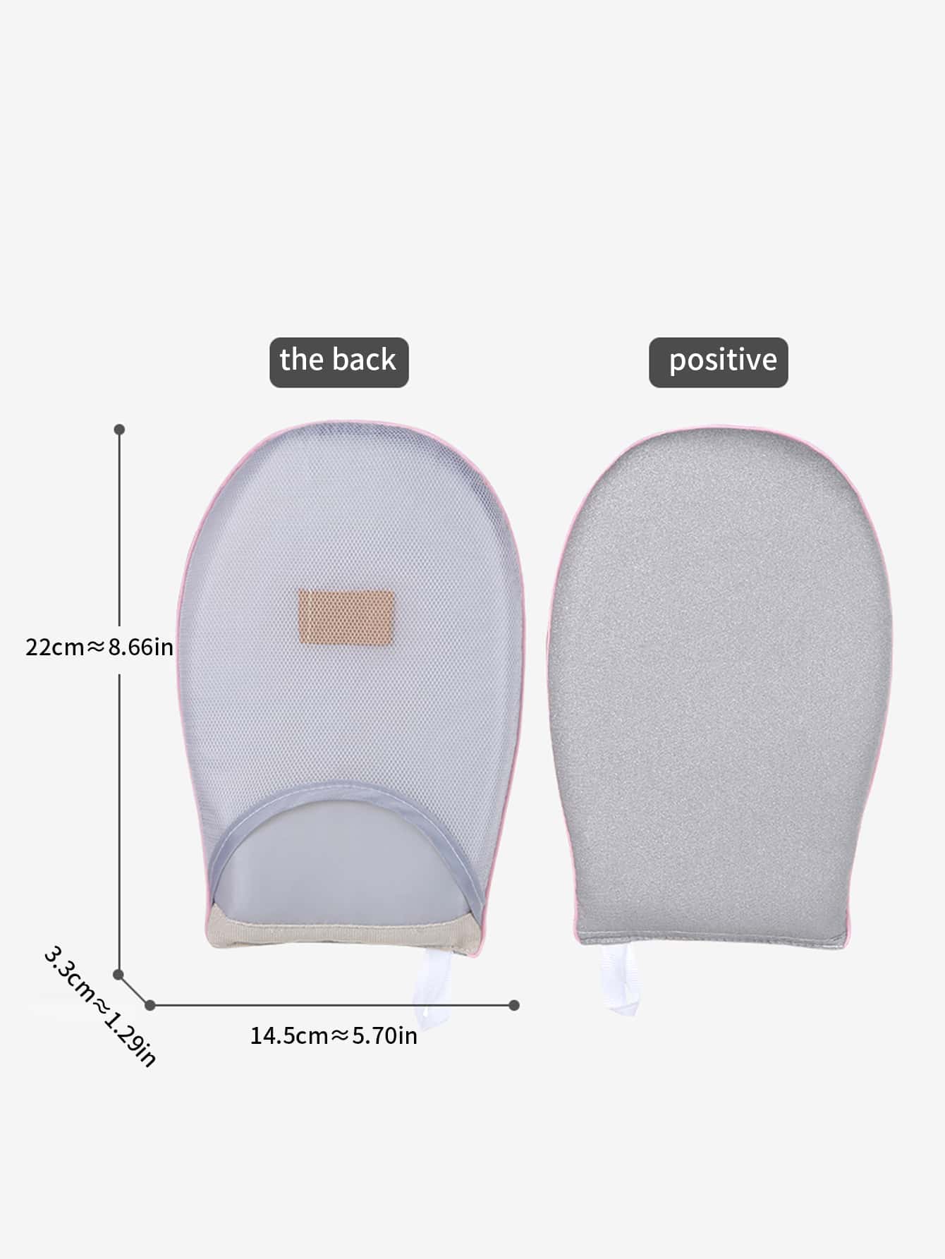 כרית קרש גיהוץ אפור 1 יחידה, כיסוי רפידת סיבים מודרניים לבית - אפור - ראה 2