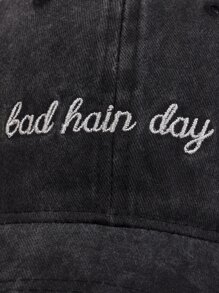 Men Letter Embroidered Baseball Cap