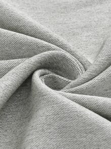 Rèm cản sáng một bảng màu trơn, Rèm cản sáng một bảng polyester cho phòng ngủ và phòng khách, tất cả các mùa - Xám - Xem 4