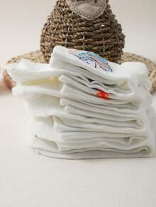 5pairs Women Cartoon Floral & Rabbit Print Fashionable Crew Socks, For Daily Life - Multicolor - View 4