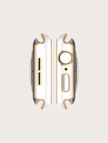 適用於38/40/41/42/44/45/49毫米的蘋果手錶pc保護殼，與蘋果手錶Ultra/Se/8/7/6/5/4/3/2/1兼容 - 彩色 - 查看 3