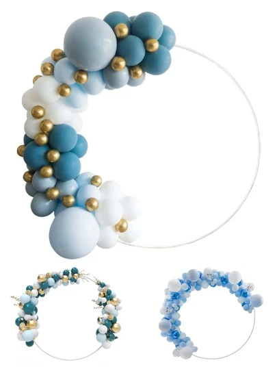 39入組PVC氣球架派對用極簡圓形氣球架