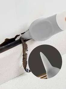 1 pieza cepillo de limpieza de estufa multifunción, cepillo de limpieza de polvo blanco simple para cocina - Blanco - Ver 6