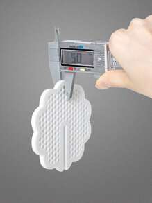 7入組/套矽膠杯墊創意綿羊設計廚房防滑桌杯墊 - 黑色 - 查看 8