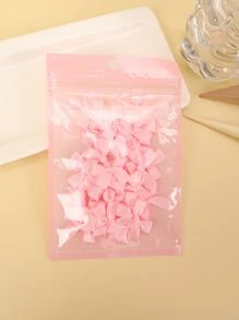 30入組/套粉色禮品圍裹現代滌綸禮品包裝裝飾 - 淺粉色 - 查看 5