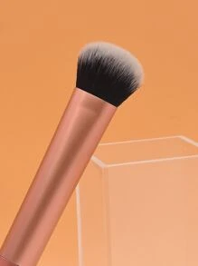 1pc Multi-Function Makeup Brush - Soft Fiber Bristles Foundation Blush Powder Brush For Daily Makeup Application,Foundation Brush,Concealer Brush,Blush Brush,Contour Brush,Blush Brush,Bronzer Brush,Powder Brush,Foundation Brush,Blush Brush - Hot Pink - View 3