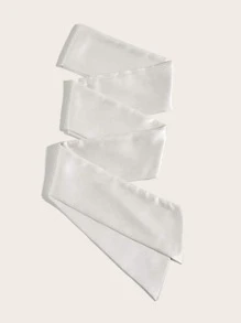 可愛的1入組女性實心時尚繩帶，用於裝飾