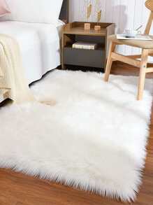 Tapis en fausse fourrure lavable, tapis moelleux pour salon, coureur de tapis, tapis shaggy pour chambre d\"enfants et salon, tapis moelleux en peluche pour la décoration de chambre à coucher, tapis en fourrure de mouton pour chambre à coucher esthétique