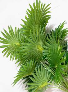 1株绿色仿真植物，家居装饰用假植物 - 綠色 - 查看 3