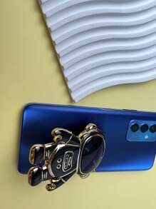 1pc Astronaut Design Stand-Out Phone Grip - Navy Blue - View 2