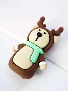 Nail Clipper Cover 1pc Cartoon Bear For Nail Cuticle Scissors Dead Skin Scissor Tweezers Manicure - Multicolor - View 3