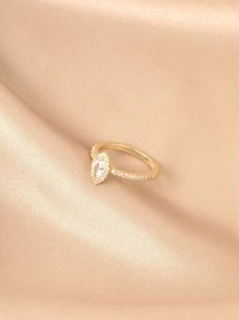 Vòng trang trí hình tròn tối giản - Vàng - Xem 3