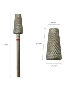 hytoos 1 Máy Tính F Nhám Kim Cương Chéo Răng Móng Thon Gọn Khoan 3/32 "Biểu Bì Sạch Burr Làm Móng Bit Phụ Kiện Máy Nhà Cung Cấp - Nhiều màu - Xem 4