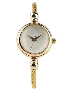 2 pièces/set Montre à quartz à aiguille ronde comme cadeau pour les étudiants retournant à l'école