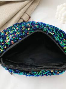 Cangurera con lentejuelas miedoso - Verde - Ver 5