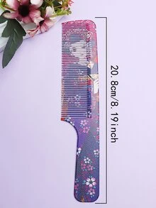 Peine con estampado de figura - Multicolor - Ver 3