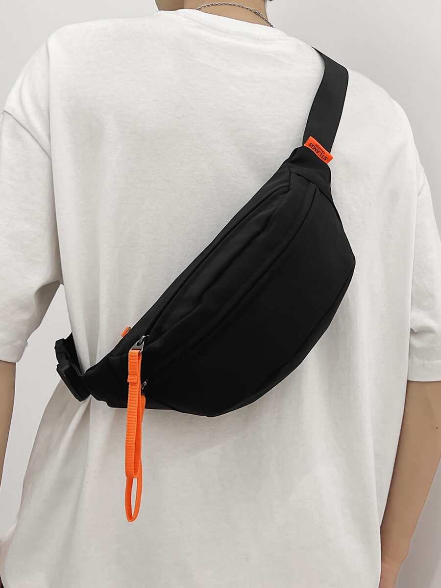 拉鍊前腰包休閒適合日常生活