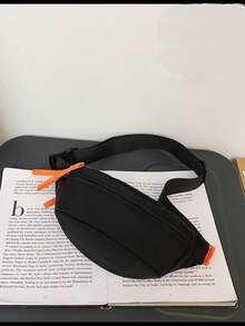 拉鍊前腰包休閒適合日常生活