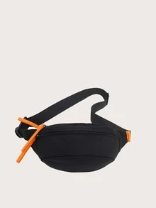 拉鍊前腰包休閒適合日常生活