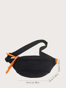 拉鍊前腰包休閒適合日常生活