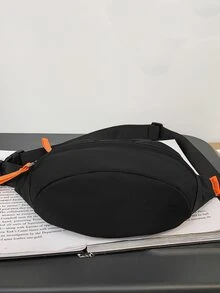 拉鍊前腰包休閒適合日常生活