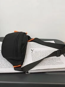 拉鍊前腰包休閒適合日常生活