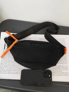 拉鍊前腰包休閒適合日常生活