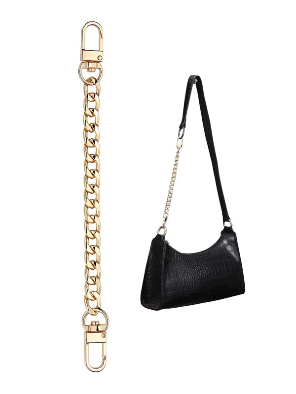 Minimalist Bag Strap Chain Durable Bag Accessories Replacement Accessories Stylish Durable For Rookies & White-Collar Workers