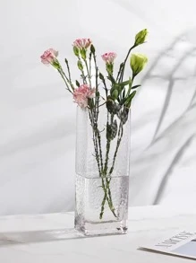 Florero de cristal de 1 pieza, jarrón transparente nórdico para flores - transparente - Ver 1