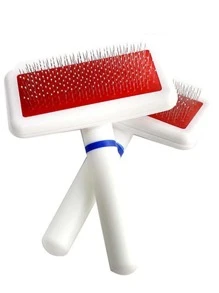 1入組雙色寵物脫毛劑梳子