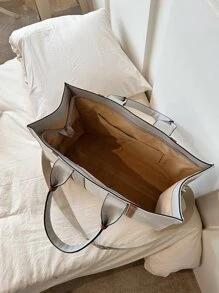 Túi Xách tay Nữ Khối Màu - Nhiều màu - Xem 5