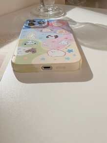 Cartoon Graphic Phone Case - Multicolor - View 5