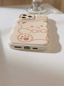 Ốp điện thoại in hình gấu hoạt hình tương thích với iPhone 15/15Pro/15Plus/15Promax - Nhiều màu - Xem 2