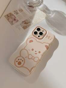Ốp điện thoại in hình gấu hoạt hình tương thích với iPhone 15/15Pro/15Plus/15Promax - Nhiều màu - Xem 8