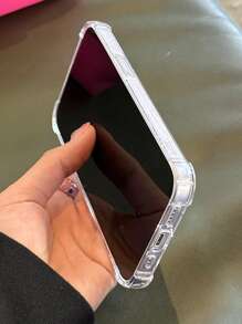 Cartoon Dog Print Mirror Phone Case Compatible With iPhone15/15Plus/15Pro/15Promax - Multicolor - View 2