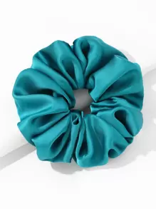 1入組女士簡約素色休閒風格髮帶 - 綠色 - 查看 1