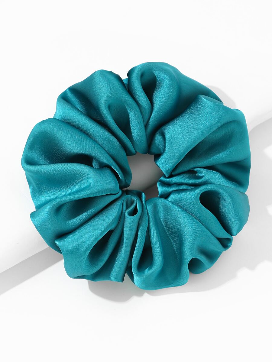 1入組女士簡約素色休閒風格髮帶 - 綠色 - 查看 1