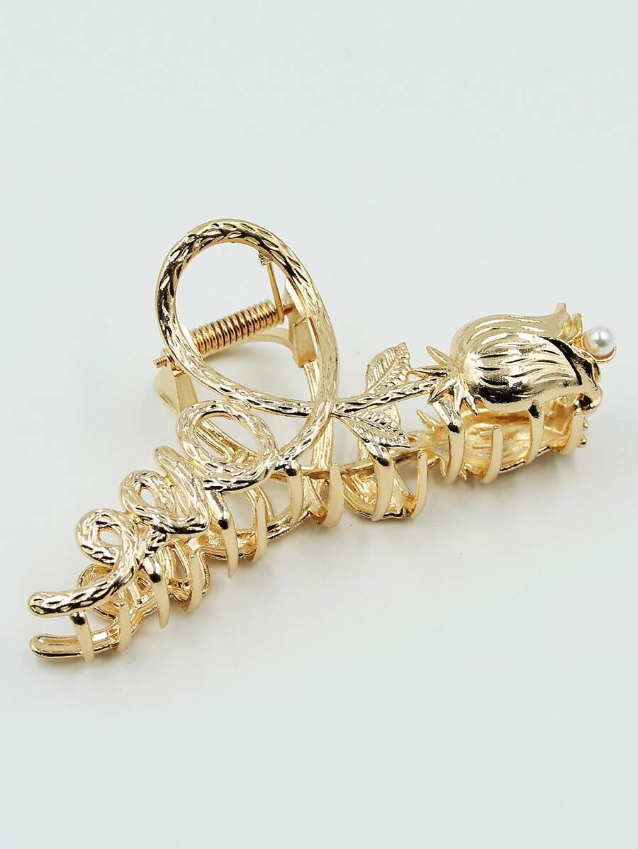 1 cái Phụ Nữ Hoa Thiết Kế Phong Cách Thời Trang Vuốt Tóc - Nhiều màu - Xem 1