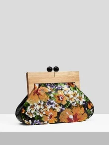 SHEIN VCAY ly hợp ghép mộng kim sa Khối Màu Đúng mốt - Nhiều màu - Xem 6