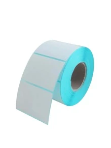 1 cuộn Đồng Màu Nhãn Dán Đơn Giản Đa năng Ghi Nhãn Dán Cho Học Sinh, Trường Học, Văn Phòng - trắng - Xem 3