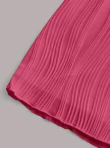SHEIN ICON Twist Front Asymmetrical Hem Tube Top & Bodycon Skirt